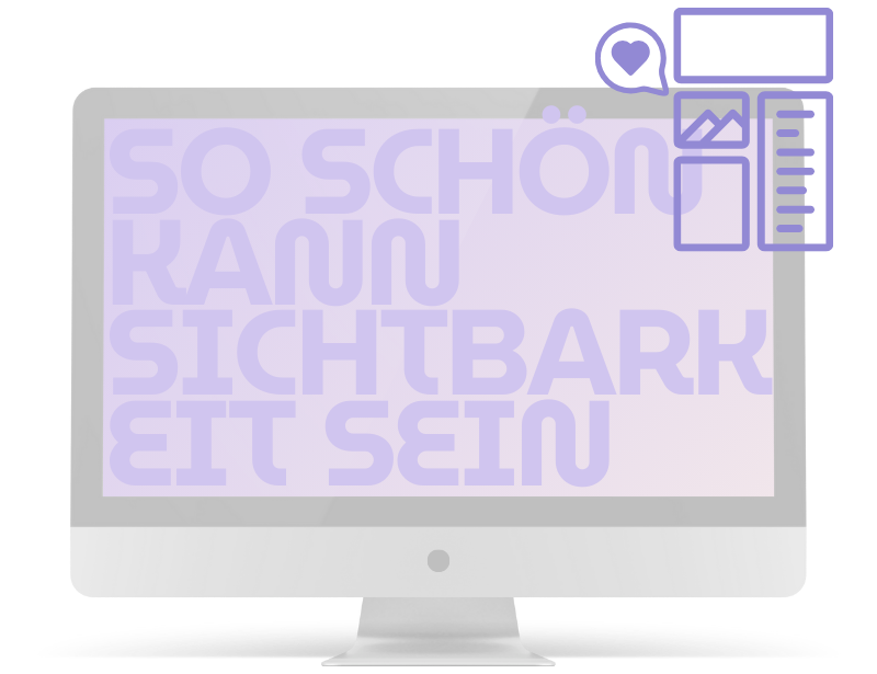 SEO optimiertes Webdesign für moderne Websites mit starker Sichtbarkeit